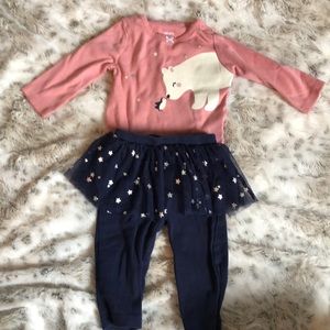 Carters Polar Bear Outfit